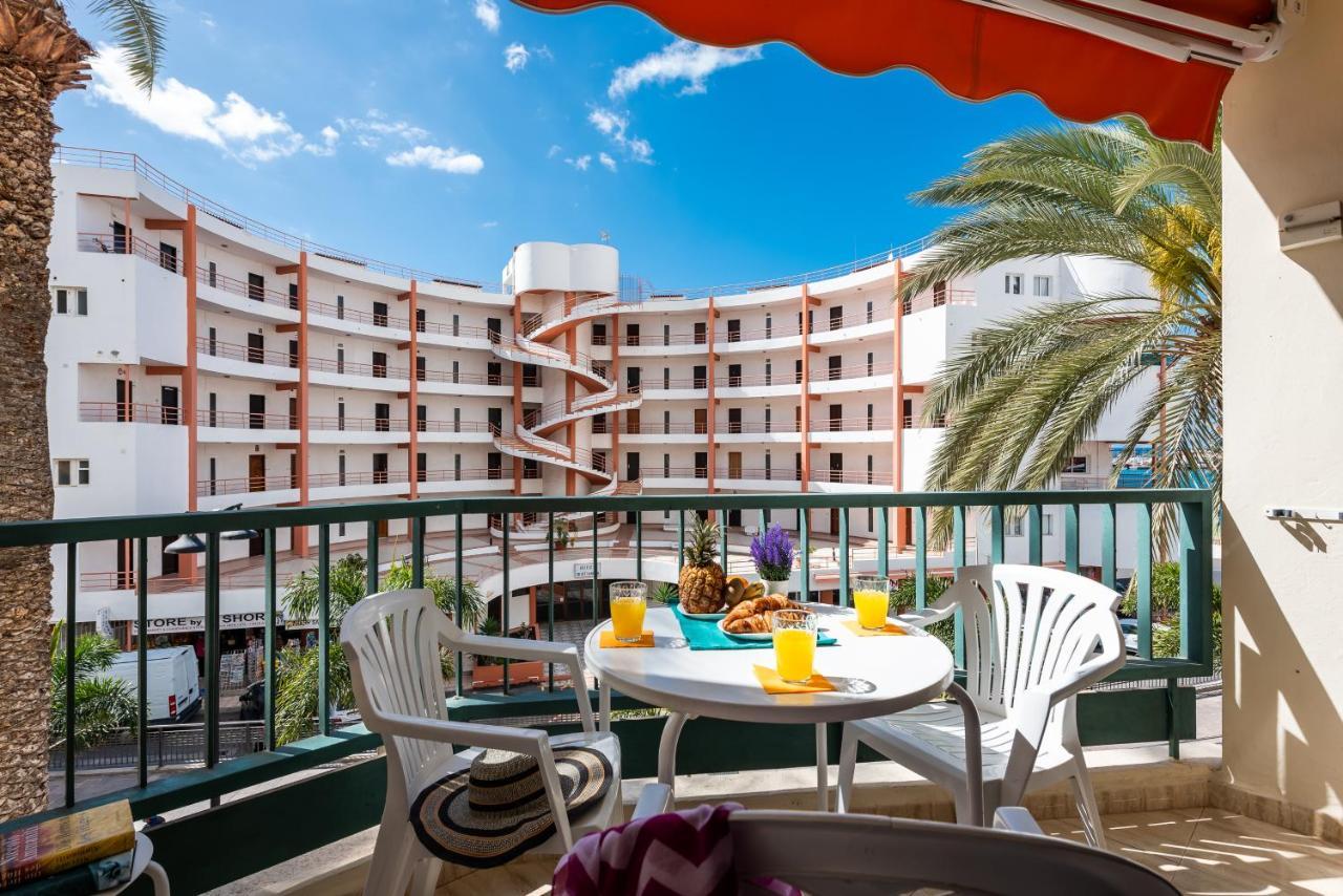 211 Los Cristianos First Sea Line, Swimming Pool Exterior photo